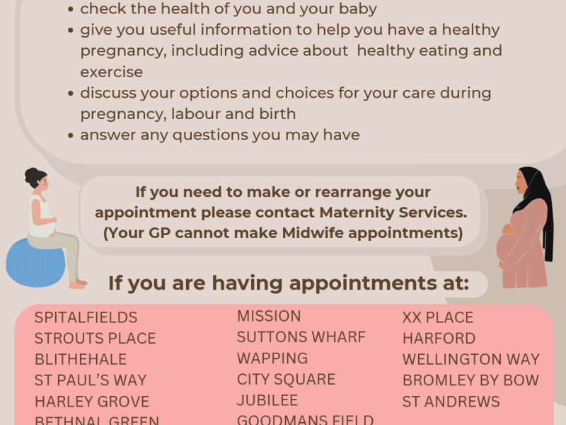 Your Maternity Appointments