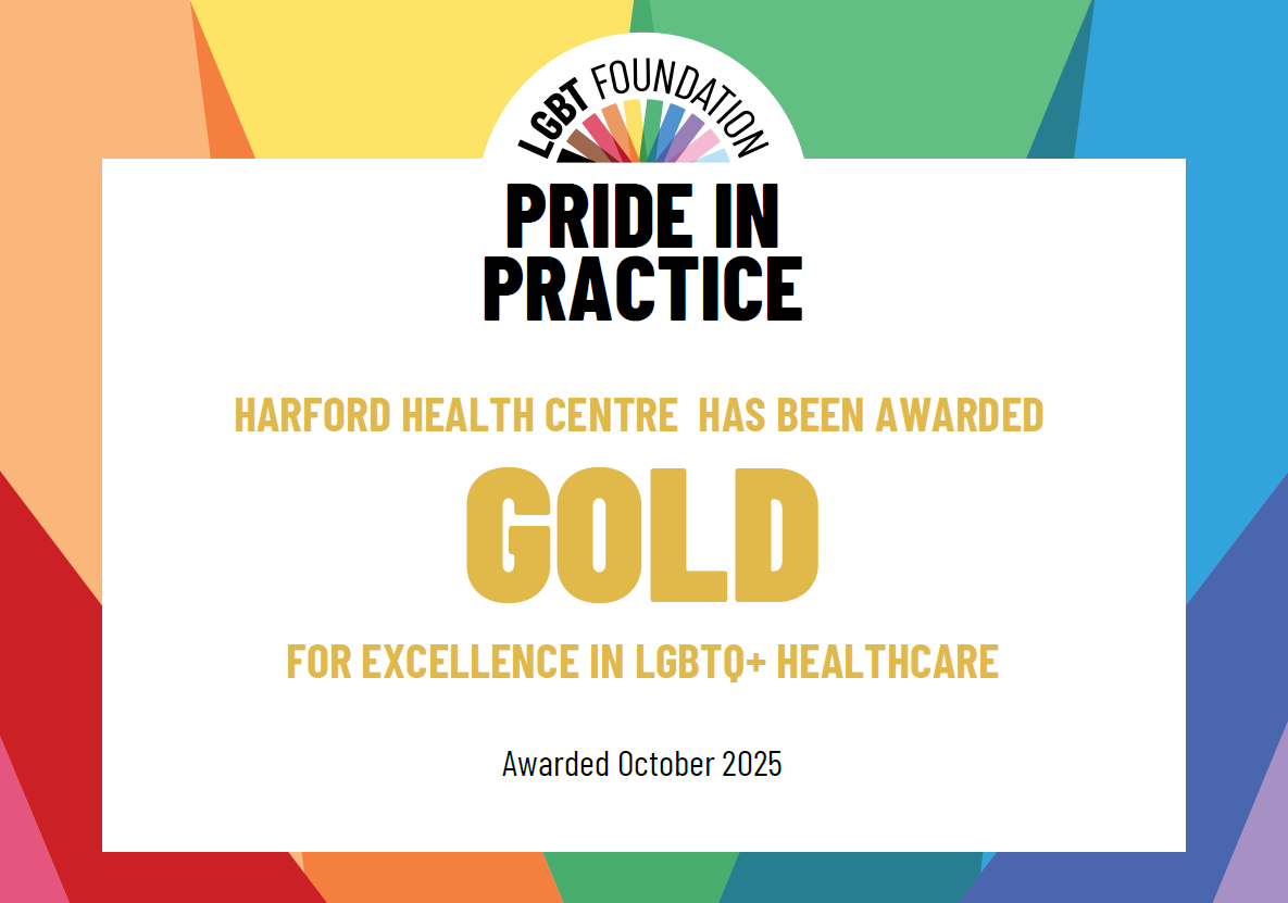 Pride in Practice Gold Award