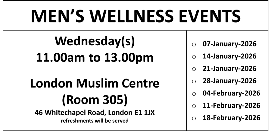 Men’s wellness events